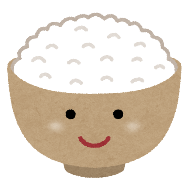 ご飯のキャラクター | かわいいフリー素材集 いらすとや